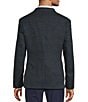 Hart Schaffner Marx The Reserve Collection HartFlex Texture Plaid Blazer, Color:Navy - Image 2