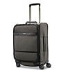Color:Black Herring - Image 1 - Herringbone Deluxe Domestic Spinner Suitcase