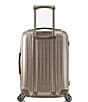 Color:Champagne - Image 2 - Innovaire Global Carry-On Spinner Suitcase