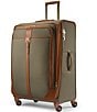 Color:Natural Tan - Image 1 - Luxe II Collection Softside Long Journey Expandable Spinner Suitcase