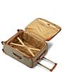 Color:Natura Tan - Image 2 - Luxe II Collection Softside Medium Journey Expandable Spinner Suitcase
