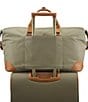 Color:Natural Tan - Image 2 - Luxe II Collection Weekender Duffle Bag