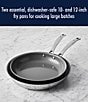 Henckels Clad H3 Ceramic 2-Piece Nonstick Fry Pan Set - Image 5