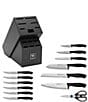 Henckels Silvercap 14-Piece Knife Set with Block, Color:Black - Image 2