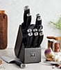 Henckels Silvercap 14-Piece Knife Set with Block, Color:Black - Image 7