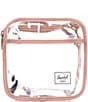 Herschel Supply Co. Classic Clear 2L Crossbody Bag, Color:Clear/Ash Rose - Image 1