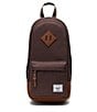 Herschel Supply Co. Heritage™ Crossbody Sling Bag, Color:Chocolate Brown/Tan - Image 1