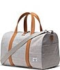 Color:Light Grey Crosshatch - Image 3 - Herschel Novel™ Carry-on Duffle Eco Bag