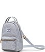 Color:Light Grey Crosshatch - Image 2 - Nova Crosshatch Crossbody Bag