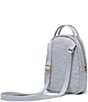 Color:Light Grey Crosshatch - Image 3 - Nova Crosshatch Crossbody Bag