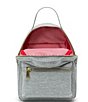 Color:Light Gray Crosshatch - Image 3 - Nova Crosshatch Mini Zip Backpack