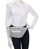 Color:Light Grey Crosshatch - Image 5 - Seventeen Belt Bag