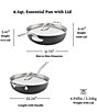 Hestan Titum Fusion™ Collection Nonstick Essential Pan with Lid, 4.5-Quart, Color:Black - Image 13