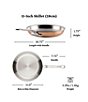 Hestan CopperBond® Aura™ 11#double; Professional Copper Skillet - Image 3