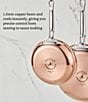 Hestan CopperBond® Aura™ 11#double; Professional Copper Skillet - Image 6