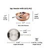Hestan CopperBond® Aura™ 2.0qt Professional Copper Saucier With Lid - Image 3