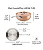 Hestan CopperBond® Aura™ 3.5-Quart Professional Copper Essential Pan With Lid - Image 3