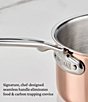 Hestan CopperBond® Aura™ 3.5-Quart Professional Copper Essential Pan With Lid - Image 6