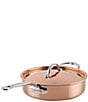 Hestan CopperBond Aura 3.5 Quart Professional Copper Saute Pan With Lid - Image 2