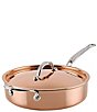 Hestan CopperBond Aura 3.5 Quart Professional Copper Saute Pan With Lid - Image 1