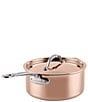 Hestan CopperBond® Aura™ 4-Quart Professional Copper Saucepan With Lid - Image 2