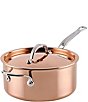 Hestan CopperBond® Aura™ 4-Quart Professional Copper Saucepan With Lid - Image 1