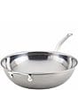 Color:Silver - Image 1 - NanoBond 3-Ply Stainless Steel Chef's Pan, 14#double;