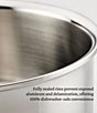 Hestan ProBond® Luxe 0.75-Qt. Polished Professional Clad Stainless Steel Butter Warmer - Image 4