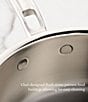 Hestan ProBond® Luxe 0.75-Qt. Polished Professional Clad Stainless Steel Butter Warmer - Image 5