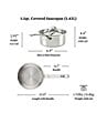 Hestan ProBond® Luxe 1.5-Quart Professional Clad Stainless Steel Saucepan with Lid - Image 4