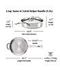 Hestan ProBond® Luxe 10-Piece Professional Clad Stainless Steel Cookware Set - Image 5