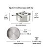 Hestan ProBond® Luxe 10-Piece Professional Clad Stainless Steel Cookware Set - Image 6