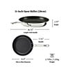 Hestan ProBond® Luxe 2-Piece Professional Clad Stainless Steel Skillet Set with TITUM® Nonstick - Image 4