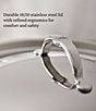 Hestan ProBond® Luxe 2-Quart Polished Professional Clad Stainless Steel Saucier - Image 6