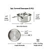 Hestan ProBond® Luxe Professional Clad Stainless Steel Saucepan with Lid, 2 Qt. - Image 4