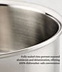 Hestan ProBond® Luxe Polished Professional Clad Soup Pot and Steamer Insert Set, 3 Qt. - Image 6