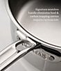 Hestan ProBond® Luxe 3-Quart Professional Clad Stainless Steel Saucepan with Lid - Image 6