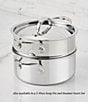 Hestan ProBond® Luxe 3-Quart Professional Clad Stainless Steel Soup Pot with Lid - Image 4