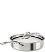 Hestan ProBond® Luxe Professional Clad Stainless Saute Pan with Lid, 3.5 Qt. - Image 2