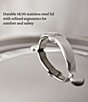 Hestan ProBond® Luxe Professional Clad Stainless Saute Pan with Lid, 3.5 Qt. - Image 5