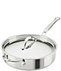 Hestan ProBond® Luxe Professional Clad Stainless Saute Pan with Lid, 3.5 Qt. - Image 1