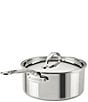 Hestan ProBond® Luxe 4-Quart Professional Clad Stainless Steel Saucepan with Lid - Image 2