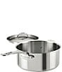 Hestan ProBond® Luxe 4-Quart Professional Clad Stainless Steel Saucepan with Lid - Image 3