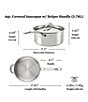 Hestan ProBond® Luxe 4-Quart Professional Clad Stainless Steel Saucepan with Lid - Image 4