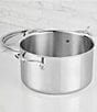 Hestan ProBond® Luxe Professional Clad Stainless Steel Stockpot with Lid, 8 Qt. - Image 2