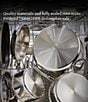 Hestan ProBond® Luxe Professional Clad Stainless Steel Stockpot with Lid, 8 Qt. - Image 6