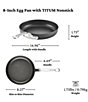 Hestan Titum Fusion™ Collection Nonstick Open Skillet, Color:Black - Image 13