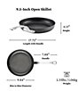 Hestan Titum Fusion™ Collection Nonstick Open Skillet, Color:Black - Image 14