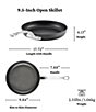 Hestan Titum Fusion™ Collection Nonstick Open Skillet, Color:Black - Image 17