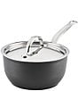 Hestan Titum Fusion™ Collection Nonstick Saucepan with Lid, Color:Black - Image 1